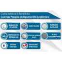 Ver imagem 3 de Colchão Casal Paropas Ortopédico D45 / EP Anatômico Conforto Mega Firme Euro Pillow (138x188x25) -