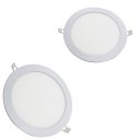 Ver imagem 1 de Embutido Fit Redondo Plafon Led 18w 2700k Kit com 2