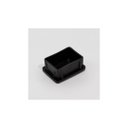 Ver imagem 2 de Kit 50 Unidades Tampa Plásticas Metalon 50x30 Preta Ponteira Interna