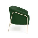 Ver imagem 5 de Sofá 2 Lugares Namoradeira Stella Industrial Alta Champanhe Suede Verde D03 - D’Rossi