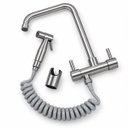 Ver imagem 2 de Kit Lavanderia Dallas Torneira com Chuveirinho Aço Inox 304