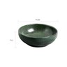 Jogo 6 Ramequins M Stoneware Orgânico Arauco/greenery 9x3cm 70ml Porto Brasil - 2