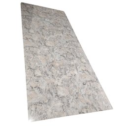 Formica Padrão Pedra Marmore Cinza Brilhante 3m X 60cm Acabamento Resistente Moveis - 8