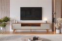 Ver imagem 2 de Rack Sinus Cor:Naturalle/Off White