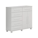 Ver imagem 2 de Cômoda 6 Gavetas 2 Portas São Paulo