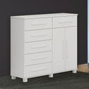 Ver imagem 1 de Cômoda 6 Gavetas 2 Portas São Paulo