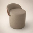 Ver imagem 4 de Puff com Encosto Orgânico Moderno para Recepção Sala Quarto