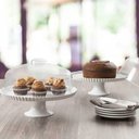 Ver imagem 4 de Boleira Brinox C/ Borda Buffet Branco 35,5x11,5cm 50301/012