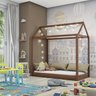Cama Montessoriana Infantil Madeira Maciça Madri Espresso Móveis - 1