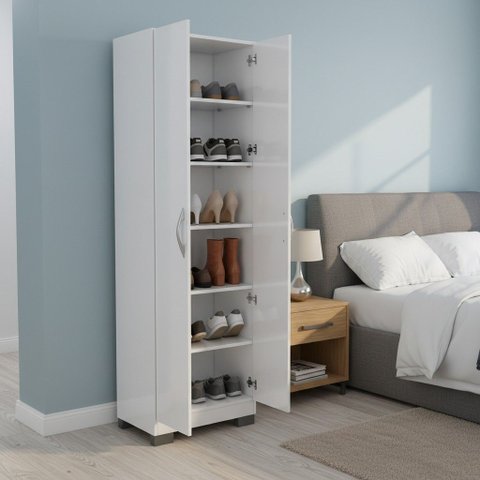 Sapateira Classica 12 Pares 2 Portas 55cm Móvel na Caixa
