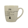 Caneca em Cerâmica Momentos Fé 350ml Fábrica Catarina Natural Granilhado - 1