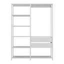 Ver imagem 6 de Armário Multiuso de Lavanderia Modulado 135cm 2 Peças Multimóveis Mp5058 Branco