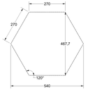 Ver imagem 4 de Painel Acústico Hexagonal Bl Acoustic 1101