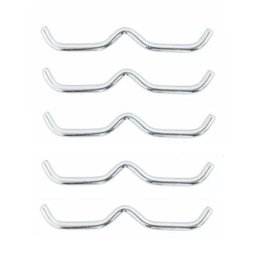 Kit 50 Ganchos Bigode W Jump Profissional Mini Cama Elástica - 1