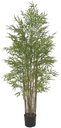 Ver imagem 1 de Planta Árvore Artificial Bambu Japones C/Pote X2640 Verde 1,90m