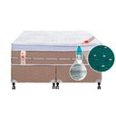 Ver imagem 2 de Cama Box + Colchão Castor Com Massageador Queen Niponpedic One Face Tecnopedic 158x198x59cm