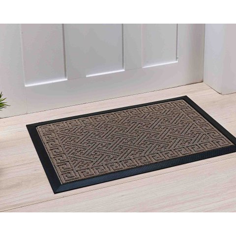 Tapete Porta Lima 0,60 X 0,90 Des 001 Bege Niazitex 05001184001beg