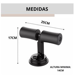 Aparelho Abdominal Ginástica Portátil com Ventosa Musculação - 3