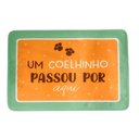 Ver imagem 1 de Tapete Coelhinho Passou por Aqui Lja/azc (tapetes) C/1 Un