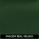 Ver imagem 6 de Sofá 2 Lugares Living 160cm e 1 Poltrona Giratória Garbin Z08 Veludo Verde - Mpozenato