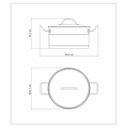 Ver imagem 6 de Caçarola Funda 20cm 3,6l Inox Tramontina 62624/200