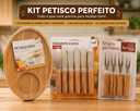 Ver imagem 5 de Kit Petisqueira Bambu 10 Peças Garfinhos Espátulas Servir