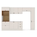 Ver imagem 2 de Cozinha Completa 5 Peças com Torre Quente Off White Branco Yescasa