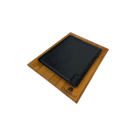 TABUA GRILL REMOVIVEL QUADRADA CHURRASCO OESTE WOOD