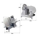 Ver imagem 4 de Fatiador De Frios Semi Automático Bivolt Cfi 250 Ifm Brasil