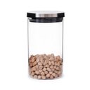 Ver imagem 2 de Pote De Vidro Hermético Borossilicato Redondo 850Ml Inox