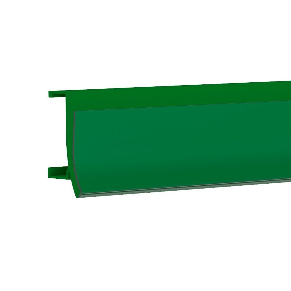 Porta Etiqueta Bandeja Gondola Fit 90 Cm Verde Kit com 15 - 3