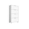 Sapateira Organizadora 4 Portas Basculante Berlim:branco - 1