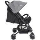 Ver mais imagens de CARRINHO DE BEBE MASCOTE MELANGE GRAFITE WHOOP - KIDDO