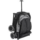 Ver imagem 3 de CARRINHO DE BEBE MASCOTE MELANGE GRAFITE WHOOP - KIDDO