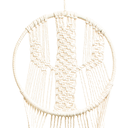 Ver imagem 3 de Suporte para Vaso de Plantas Macramê Bege Cru Cactus