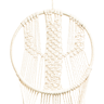 Suporte para Vaso de Plantas Macramê Bege Cru Cactus - 3