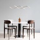 Ver imagem 3 de Pendente Lustre Luminária Led 35w 3000k Dourado Lp201d