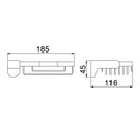 Ver imagem 2 de Saboneteira 2008 C78 Loren Like Metal Lorenzetti