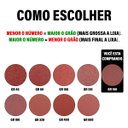 Ver imagem 6 de Kit 50 Discos de Lixa Velcro 125mm 4.1/2” Grão 150