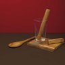 Conjunto para Caipirinha com 05 Peças Bamboo - 3395 - Mor - 5