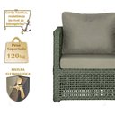 Ver imagem 4 de Mesa Centro e 4 Poltronas Madri Corda Náutica Estofado 8 Trama Original