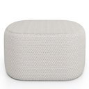 Ver imagem 3 de Kit 02 Puffs Decorativos Orgânico para Living Quarto 70cm Doha W01 Bouclê Cru - Lyam Decor