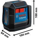 Ver imagem 3 de Nível a Laser Gll 12-22 g 2 Linhas Verdes Faixa 12 Metros Carcaça Reforçada IP55 Bosch