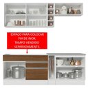 Ver imagem 4 de Cozinha Parma com Armário e Balcão sem Tampo e Pia Madesa