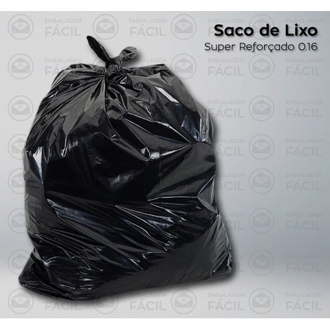 Saco Lixo Super Reforçado - 60 L 014 Micra 80 Und