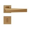 Fechadura Ascot Red Gold Escovado Externa - 1