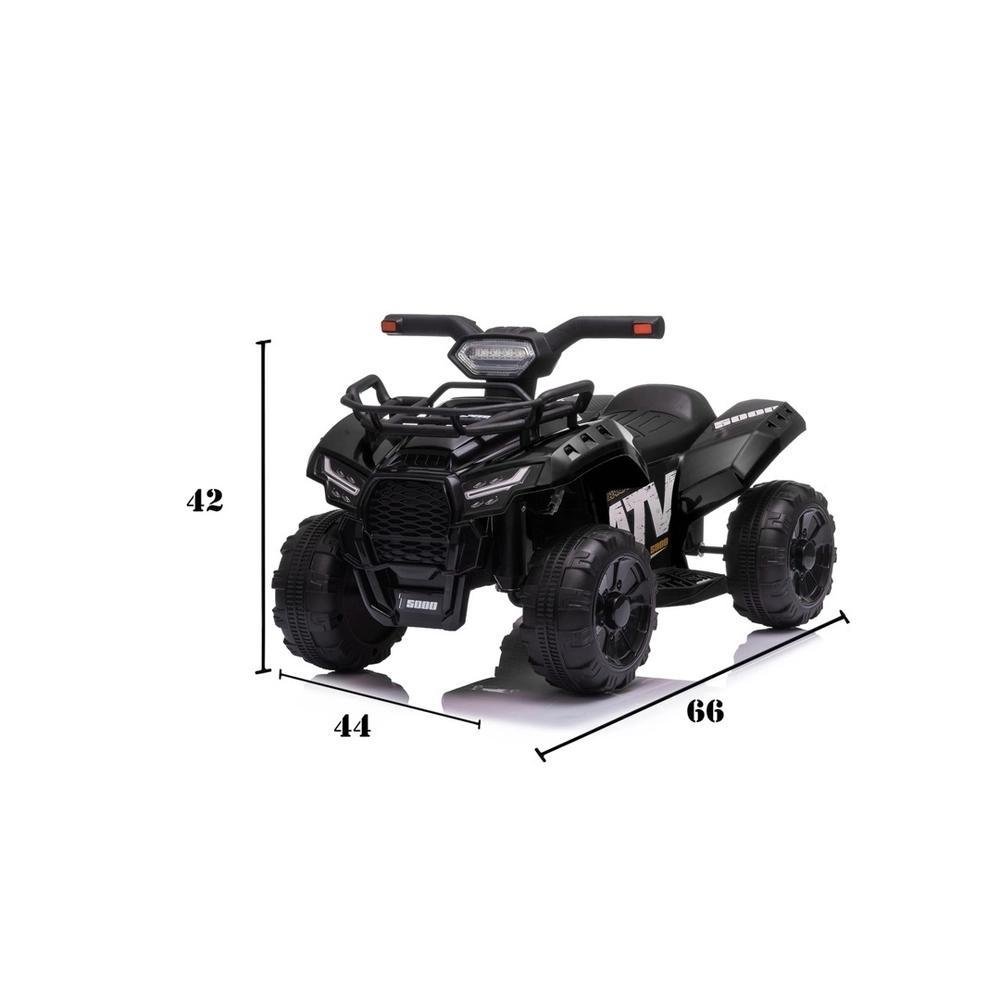 MINI QUADRICICLOELETRICO INFANTIL PRETO 6V - BABY STYLE - 6