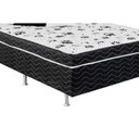 Ver imagem 2 de Cama Box Conjugada Solteiro Mola Ensacada AColchões 55x88x188