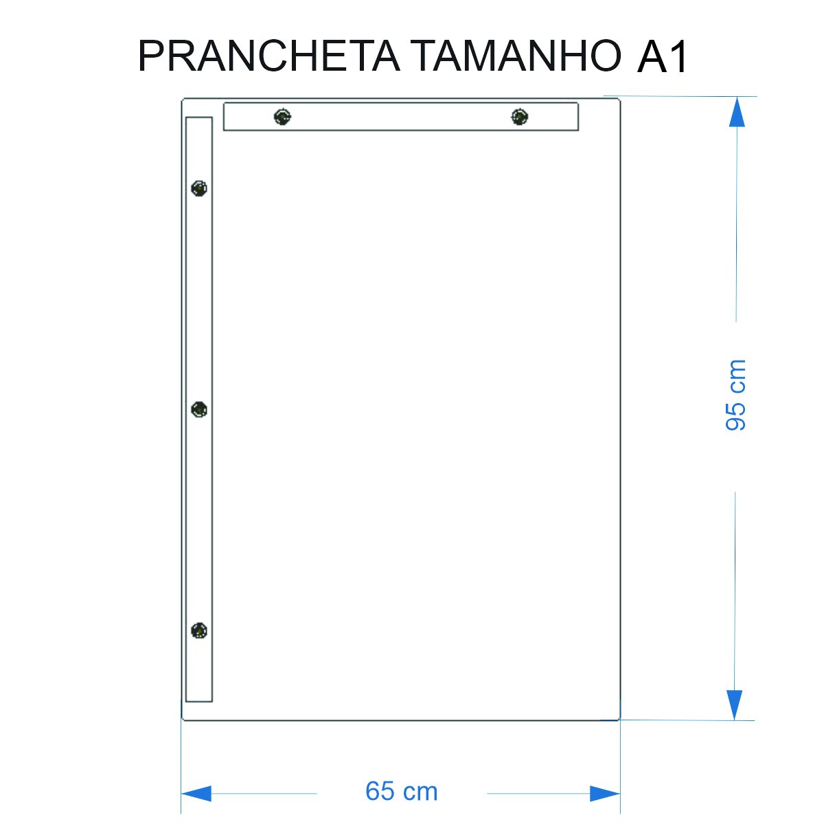 Prancheta Desenho Tecnico Arquitetura Engenharia Acrilico A1 - 3