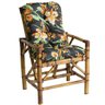 Conjunto Poltronas de Bambu 5 Lugares Cadeiras e Mesa de Centro com Almofadas para Área T20 - 3